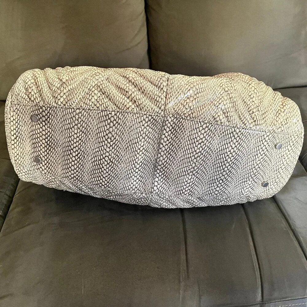 Cole Haan Beige Woven Shoulder Bag